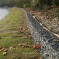 River Protection 2 * 1 * 1m Galvanized Hexagonal Gabion Mesh